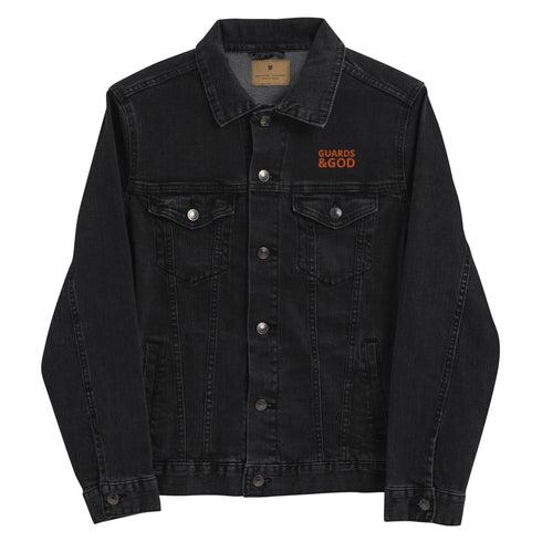 Guards &God Orange Denim Streets Jacket
